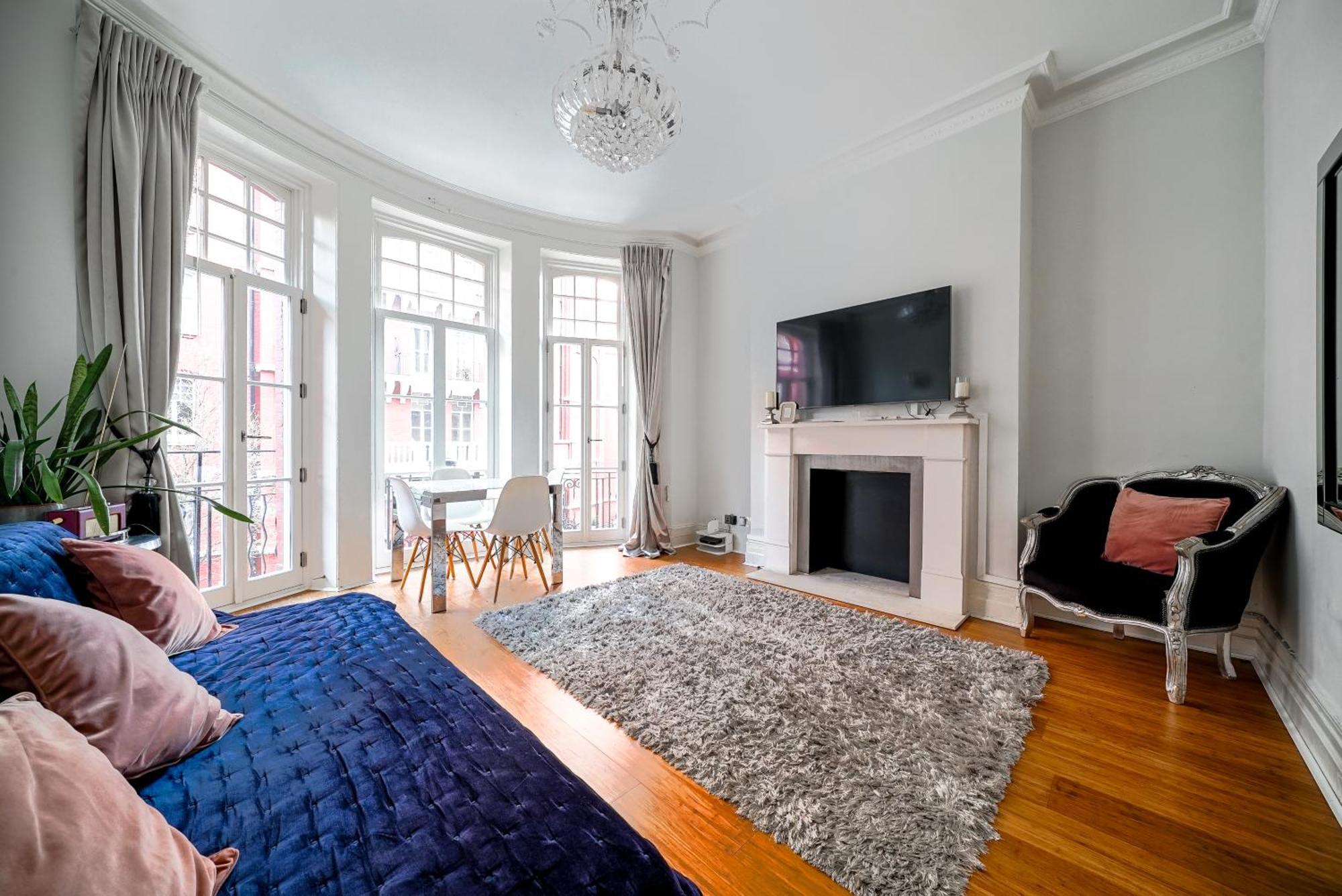 Elegant Bright Central London Flat - Sleeps 5 Luaran gambar